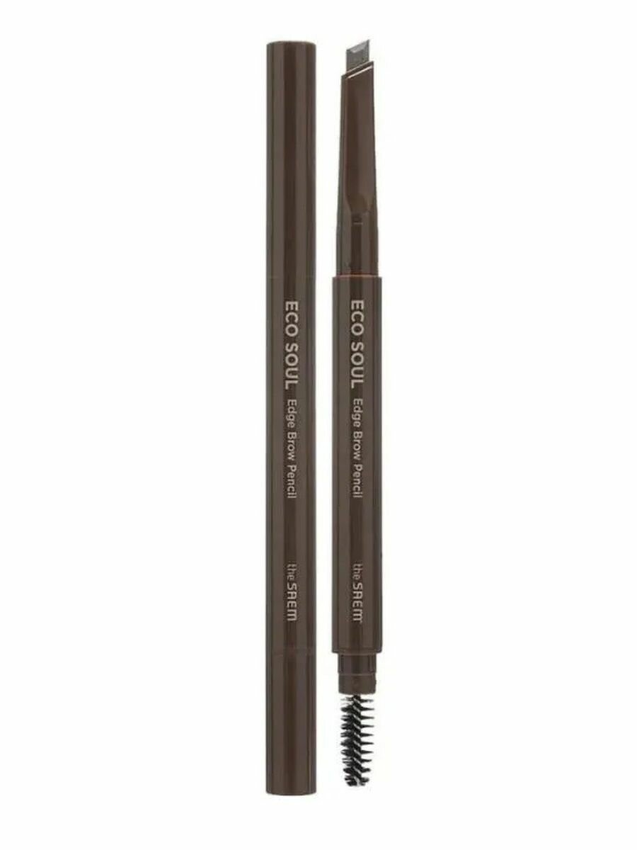 Карандаш 01, 0.3 гр, Edge Brow Pencil 01 Brown, THE SAEM, 8806164178003