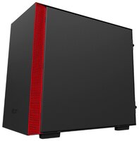 Компьютерный корпус NZXT H200 Black/red