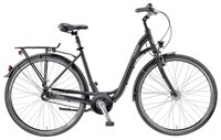 Городской велосипед KTM City Fun 28.3 (2018) black matt/grey/dark red 17