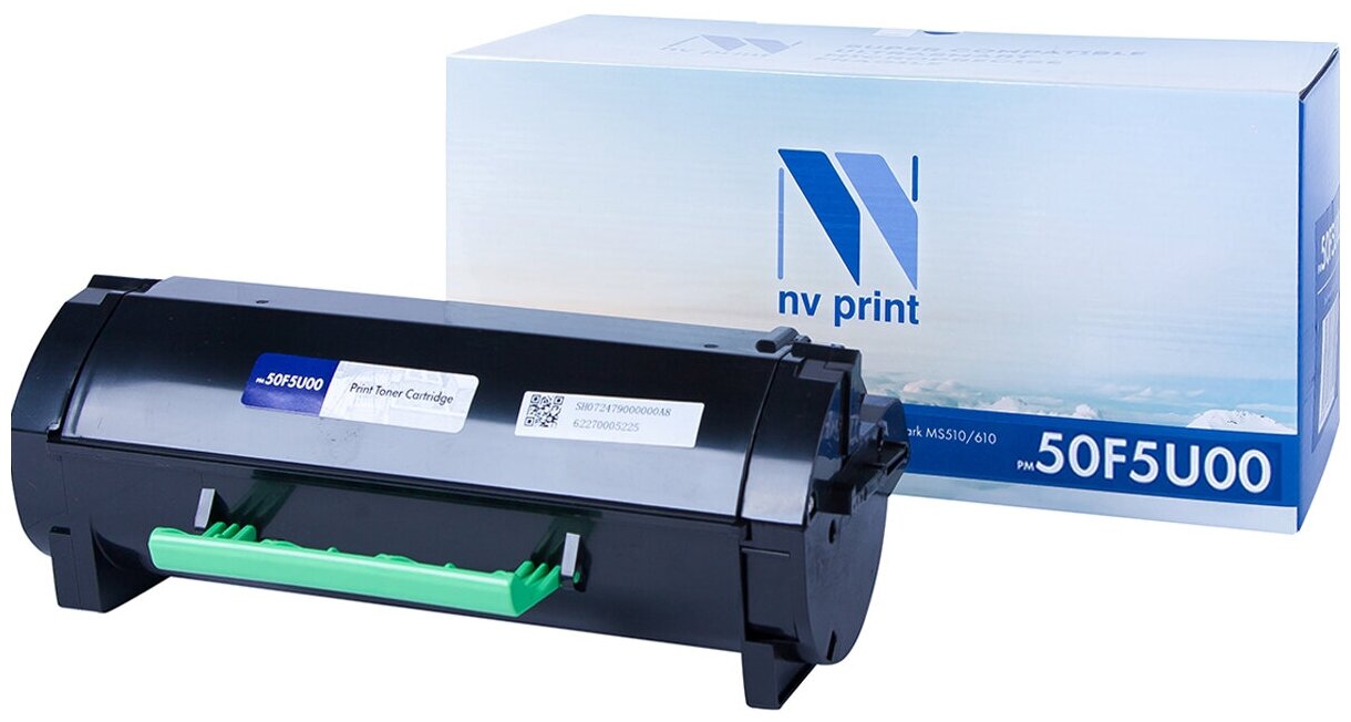 Лазерный картридж NV Print NV-50F5U00 для Lexmark MS510dn, MS610de, MS610dn, MS610dte (совместимый, чёрный, 20000 стр.)