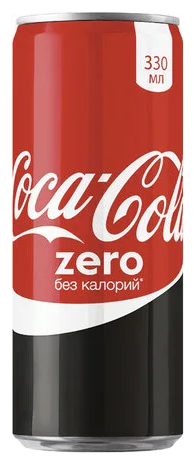 Газированный напиток Coca-Cola Zero / Кока-Кола Зеро Тонкая Банка 330 мл. (Польша) - фотография № 2