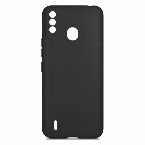 Чехол (клип-кейс) DF itCase-03, для Itel Vision 2S, черный [itcase-03 (black)]