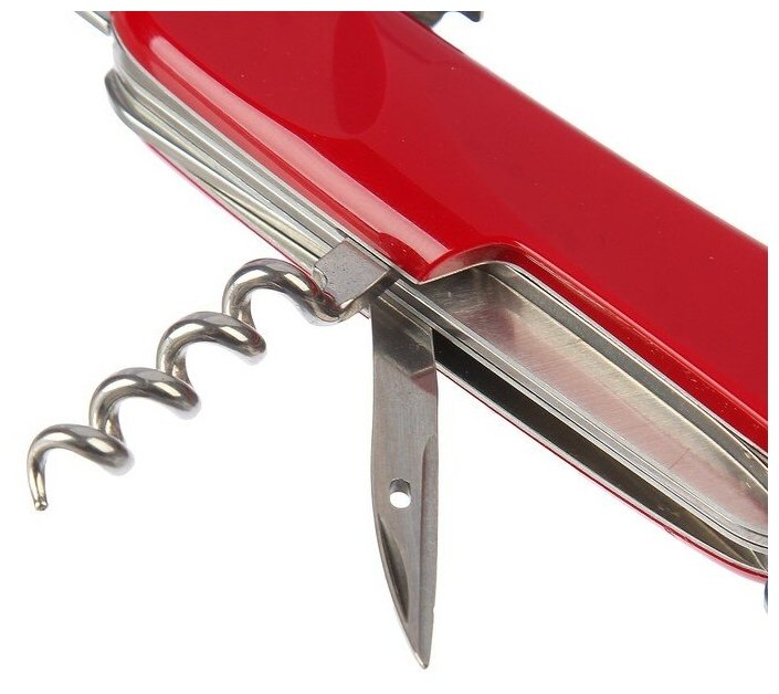 Нож перочинный Victorinox Evolution S13 (2.3813.SE) 85мм 14функций красный карт.коробка - фото №10