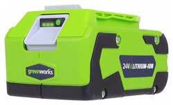 Аккумулятор greenworks G24B4 2902807 Li-Ion 24 В 4 А·ч