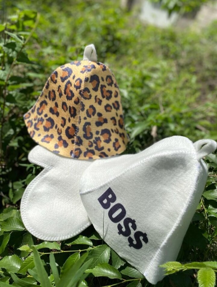 Набор шапок плюс рукавица