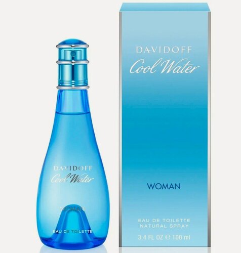 Изображение товара Davidoff женская туалетная вода Cool Water Woman, Швейцария, 100 мл