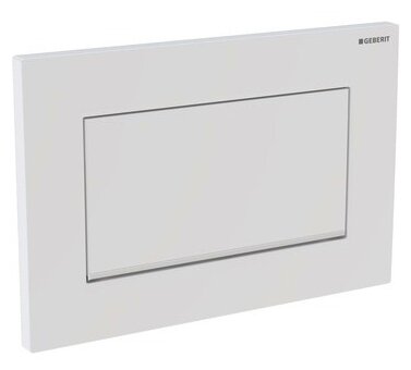Кнопка смыва Geberit Sigma 30 115.893.KJ.1 белая / хром