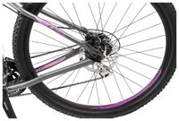 Горный (MTB) велосипед Kross Lea 5.0 27 (2018) graphite/violet matte 19