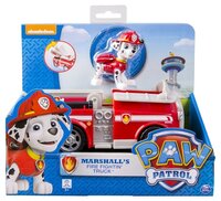 Фигурка Spin Master Paw Patrol Машинка спасателя и щенок - Пожарная машина Маршала 20064339