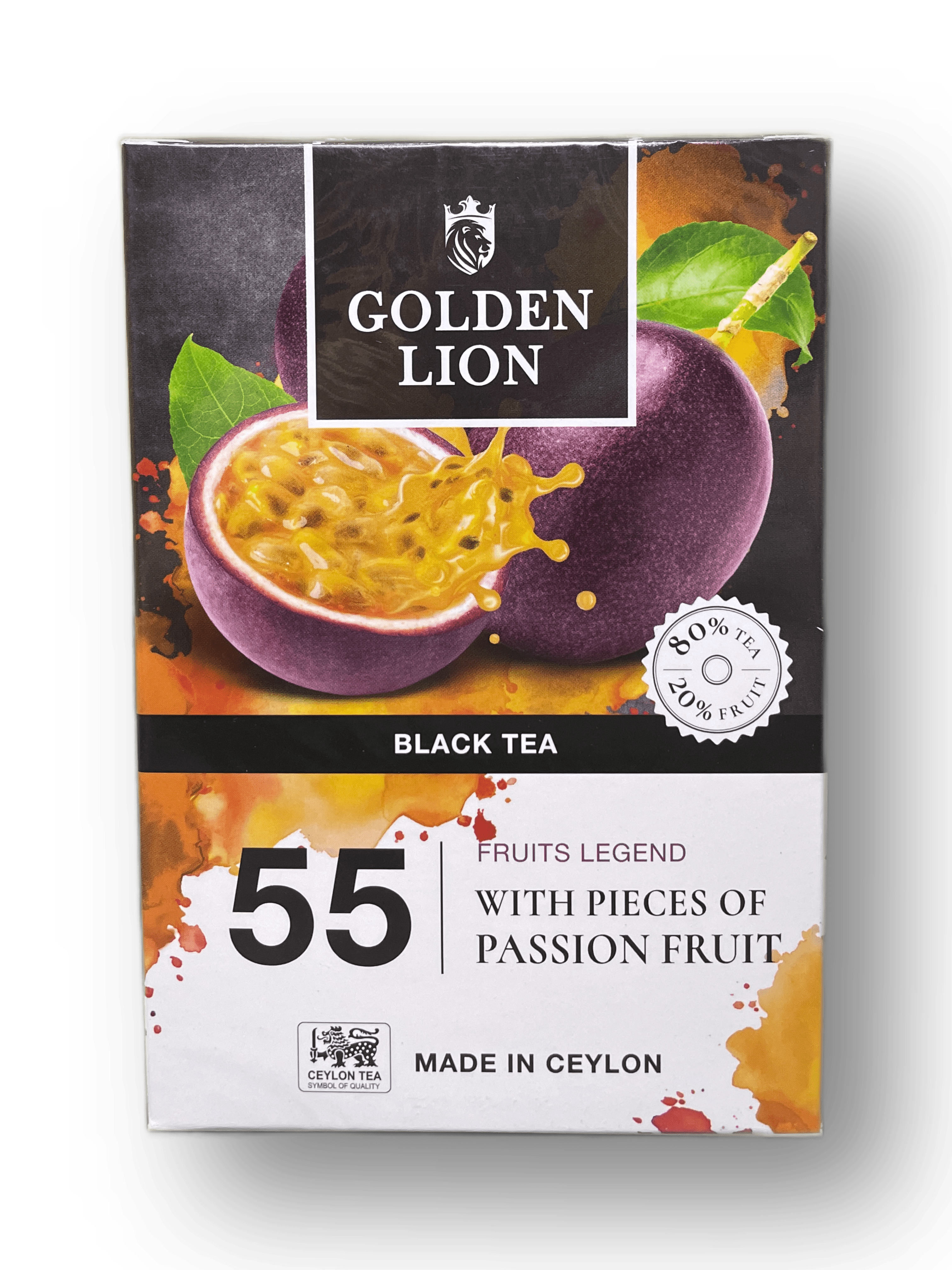 Чай черный GOLDEN LION "Фруктовая Легенда" /55 с Маракуей 90 г