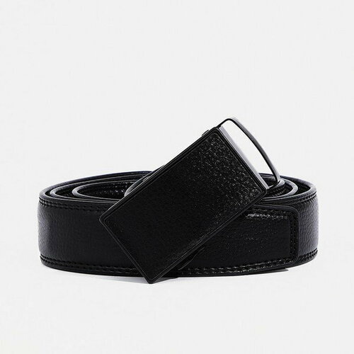 фото Ремень сима-ленд, размер 140, черный сима-лэнд