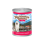 Влажный корм для собак Миленькая Бетти Аляска Нежная телятина с индейкой в желе 9шт * 400гр - изображение