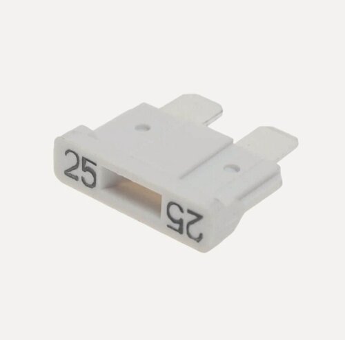 Изображение товара Предохранитель плоский штыревого типа стандартный 25А "АВАР" (5шт)