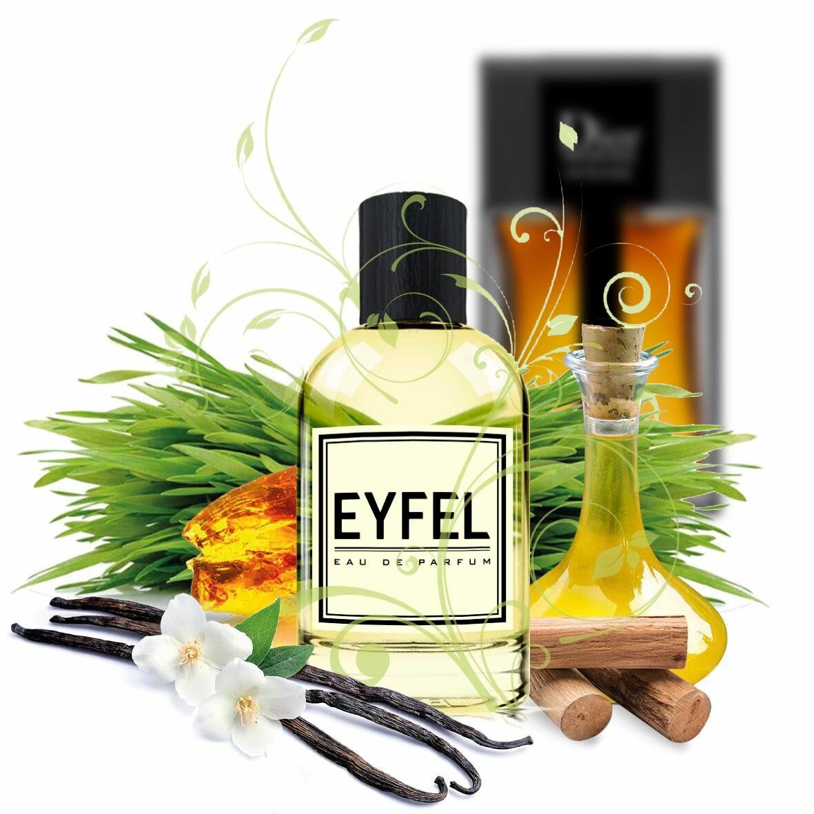 Духи Eyfel M122 Dior Homme Intense, мужские, восточные, 50мл