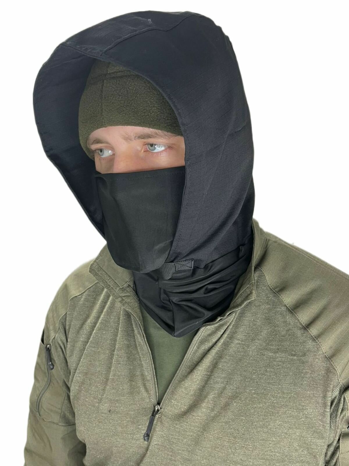 Балаклава  Базовая коллекция для мужчин, размер универсальный, черный — фото 1