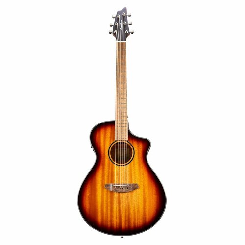 Breedlove Discovery S Concert Edgeburst CE MH-MH электроакустическая гитара цвет коричневый берст 53990₽