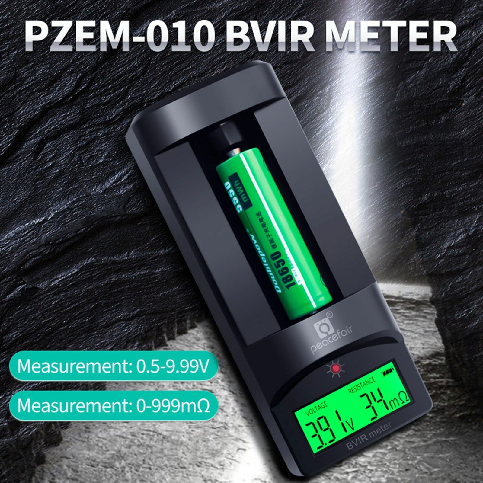Изображение (1 комплект) PZEM010 Тестер внутреннего сопротивления батареи с цифровым дисплеем