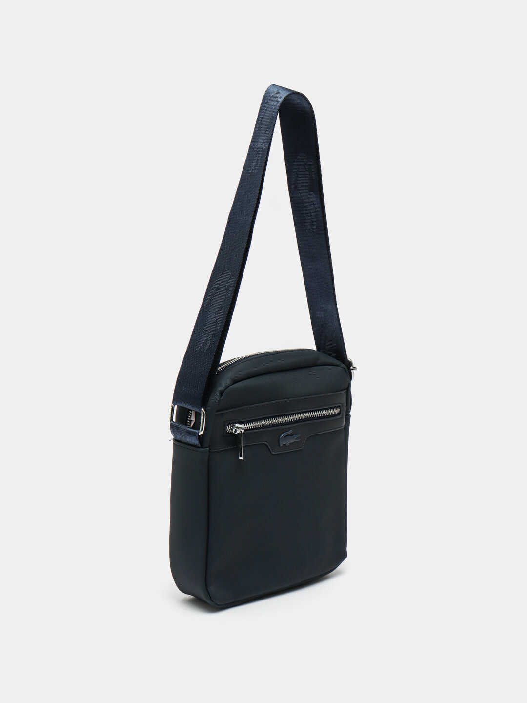 Сумка планшет , фактура матовая, синий лист — фото 1