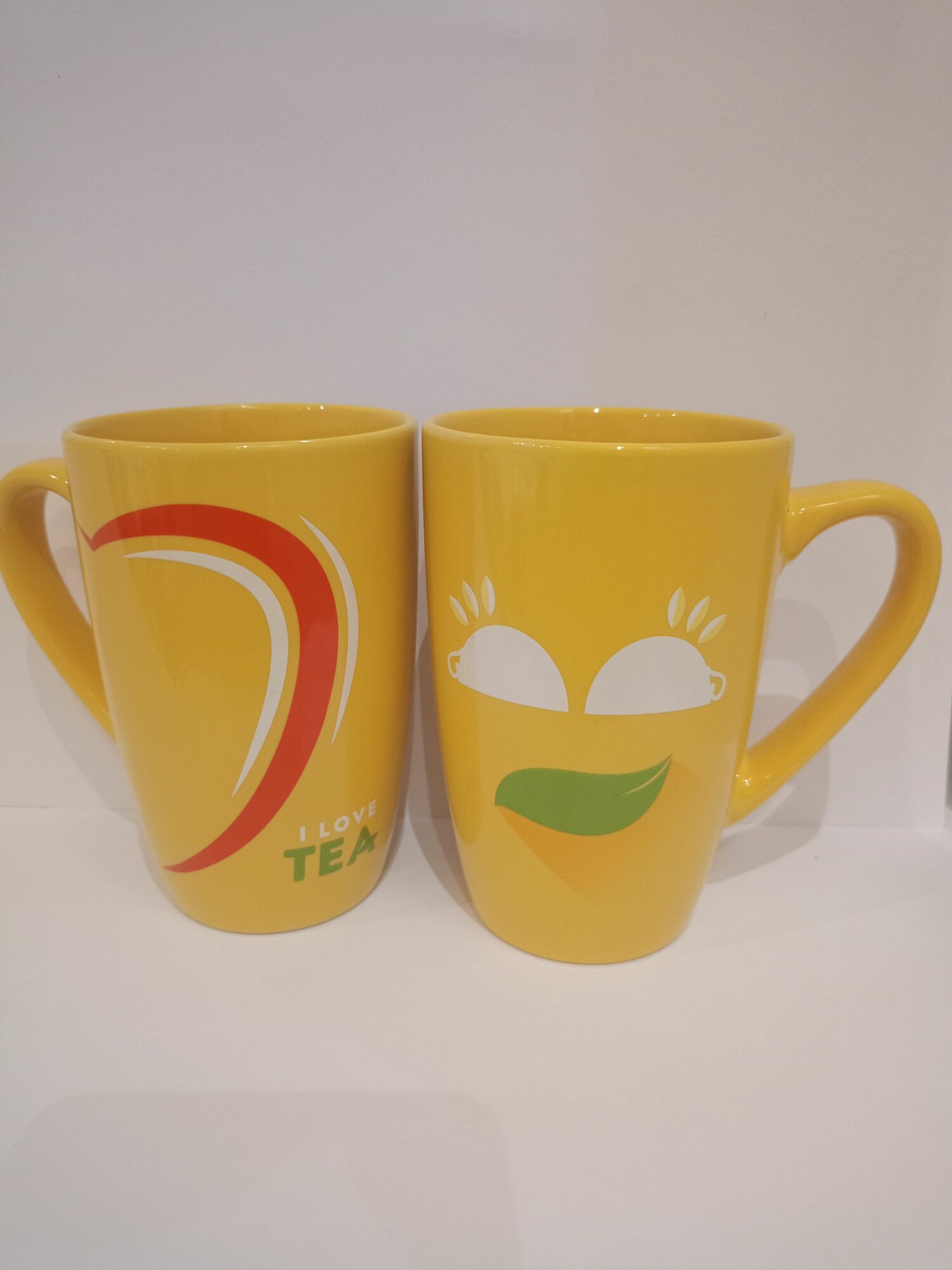 Кружка для чая Lipton Yellow сердце — фото 1