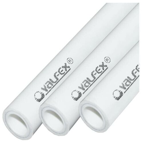 Труба полипропиленовая VALFEX армированная алюминием d40 мм SDR 6 PN 25 2 м 2838₽