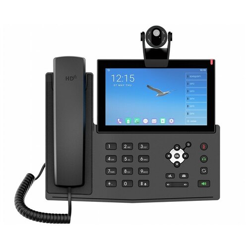 sip телефон fanvil x7a с б п камера cm60 в комплекте Fanvil Телефон IP X7A+CM60 черный