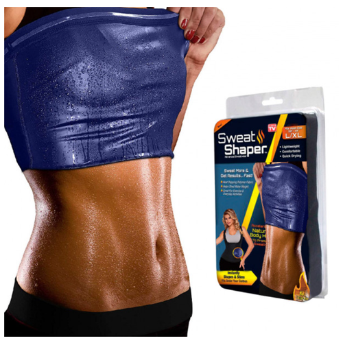 Майка для похудения Sweat Shaper Размер 2XL-3XL (Черная) 2 шт