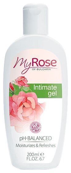 My Rose of Bulgaria Женский Moisturizing & Refresh Intimate Wash Гель для интимной гигиены 200мл