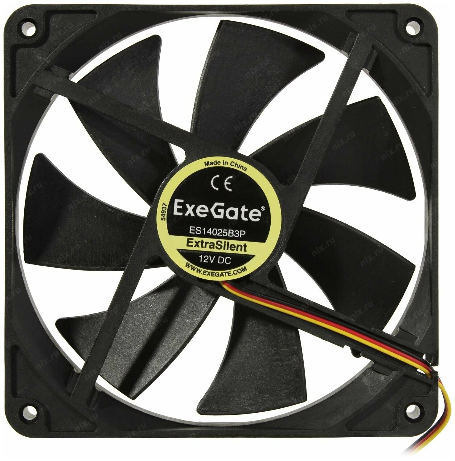 ExeGate Es14025b3p 3пин 140x140x25ммшк 3pin 1300RPM 24dBA Ex288928rus .