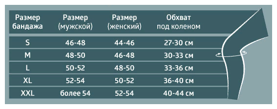 Бандаж на коленный сустав b.well w-332 цвет бежевый разм. xl B.Well Swiss AG - фото №13