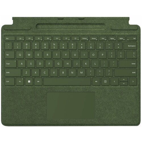 Клавиатура Microsoft Surface Pro X/8/9 Signature Keyboard Forest защитное закалённое противоударное стекло mypads forti glass для планшета microsoft surface pro 9 microsoft surface pro 10 из качественного японс