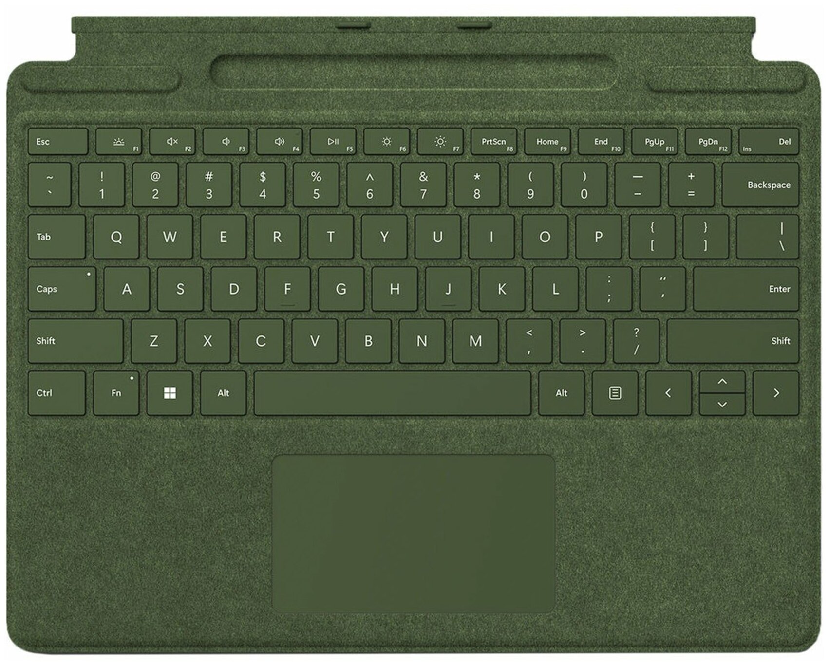 Клавиатура Microsoft Surface Pro X/8/9 Signature Keyboard Forest — цены на Яндекс Маркете