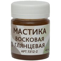 Мастика восковая для дерева глянцевая