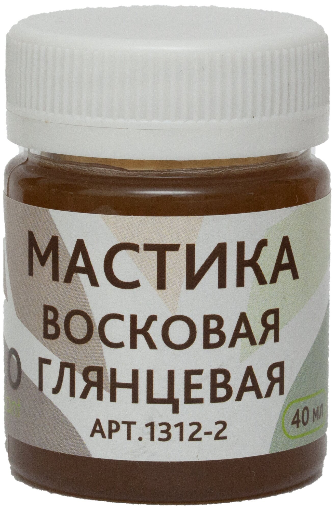 Мастика восковая для дерева глянцевая