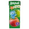 Сок Добрый для детей Яблоко-Персик, без сахара - изображение