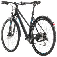 Горный гибрид Cube Nature Allroad Trapeze (2019) red/grey 54 см (требует финальной сборки)