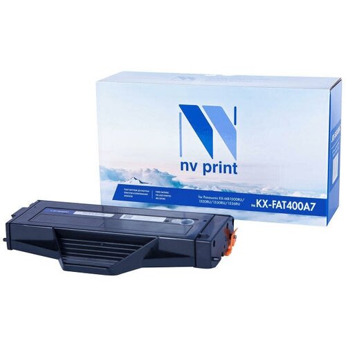 Картридж NV Print совместимый KX-FAT400A7 для Panasonic KX-MB1500/1520/1530/1536 {44672} картридж kx fat410a для panasonic kx mb1500 1520 2 5k compatible совместимый