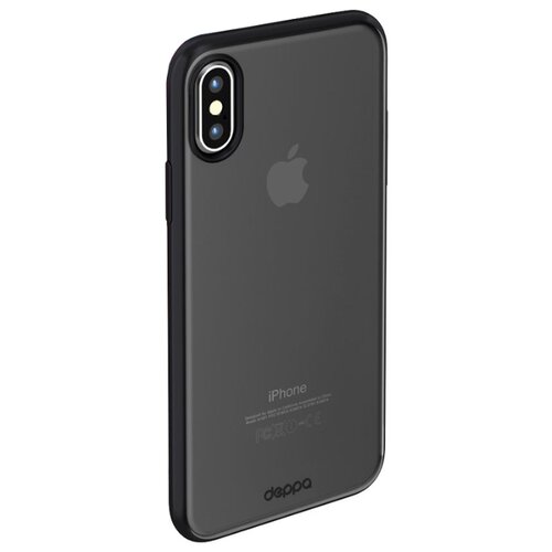 фото Чехол Deppa Gel Plus Case (матовый) для Apple iPhone X/Xs черный