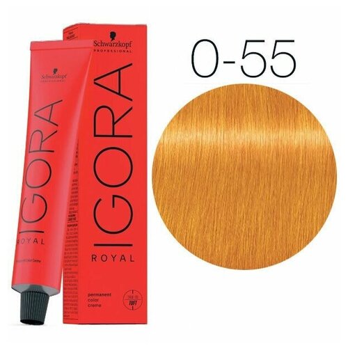 Краска для волос Schwarzkopf IGORA ROYAL 0-55