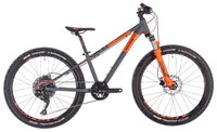 Подростковый горный (MTB) велосипед Cube Reaction 240 TM (2019) black/orange (требует финальной сбор