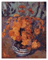 Menglei Картина по номерам "Ваза с хризантемами" 40x50 см (MG3007)