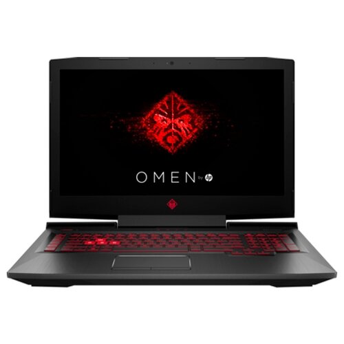 фото Ноутбук HP OMEN 17-an108ur (Intel Core i5 8300H 2300 MHz/17.3"/1920x1080/16GB/1256GB HDD+SSD/DVD нет/NVIDIA GeForce GTX 1060/Wi-Fi/Bluetooth/DOS) 4GU18EA таинственный черный