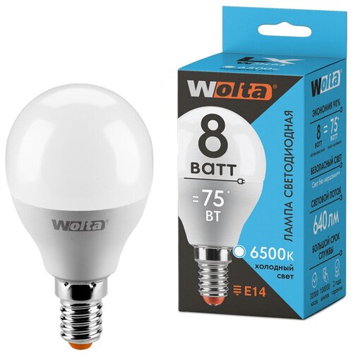 Лампа WOLTA LED 30W45GL8E14 16100806
