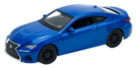 Легковой автомобиль Welly Lexus RC F (43745) 1:38, синий