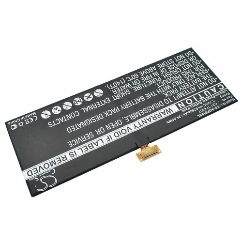 Аккумулятор для планшетов Asus VivoTab RT TF600T, Asus VivoTab RT TF600TG, Asus VivoTab RT TF600TL, (C12-TF600T), 6760мАч клавиатура keyboard для asus vivotab rt tf600t темный металлик