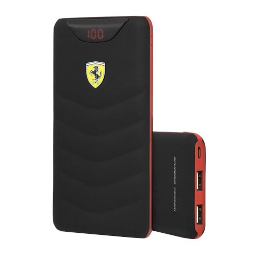 фото Аккумулятор cg mobile ferrari wireless power bank 10000 mah (feopbw10kqu), черный, коробка