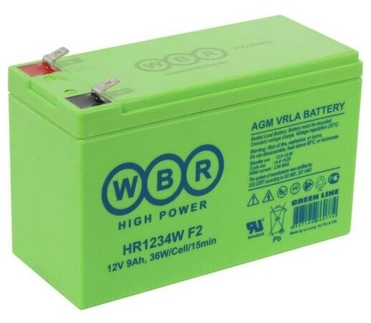 Аккумуляторная батарея WBR HR1234W F2 9 А·ч - фотография № 7