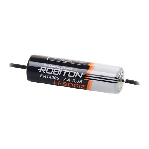 фото Батарейка ROBITON ER14505-AX с аксиальными выводами PH1 1 шт технологическая упаковка