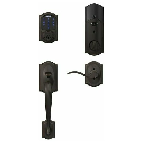 Умный дверной замок Schlage FE469NX CAM 716 ACC RH (Бронза)