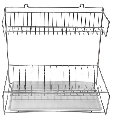 Тарелосушка настенная 13 секций хром зеркальный BUTA ТНП-14 1199₽