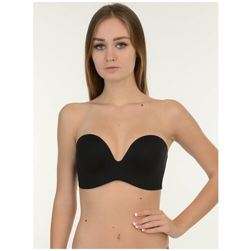 Бюстгальтер Ultimate Strapless Bra без бретелей, черный, 75D